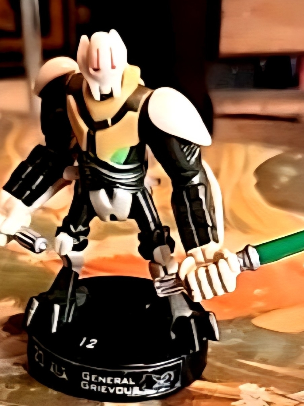 The Attacktix SUPER RARE Series 2 General Grevious action figure